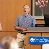 Professor Matthew Daley speaks about his course on the history of Grand Rapids.